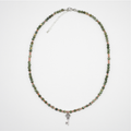 Rhyolite & Rhodochrosite Key Necklace