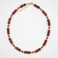Red Bend Jasper & Carnelian Necklace