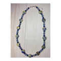 Blue Aventurine, Sodalite Coin & Czech Glass Necklace