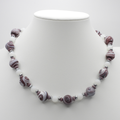 Purple Whimsy | Indian Lampwork Glass Necklace