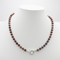 Crimson & Smoke | Eudialyte Necklace